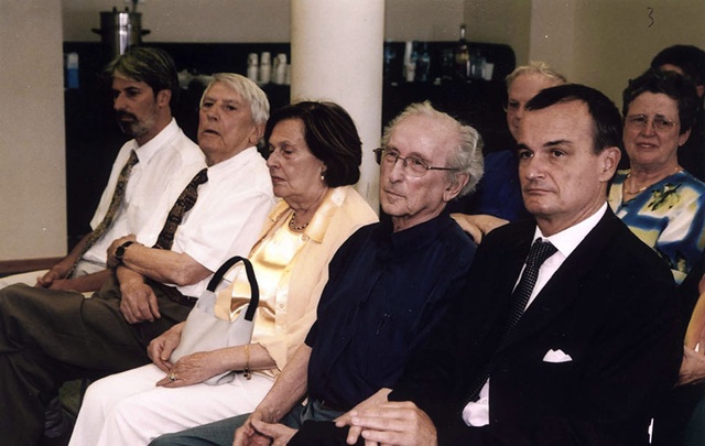 Cérémonie le 24 mars 1985 Yad vashem Jérusalem 