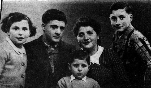 Madame Fellmann etses 4 enfants sauvés