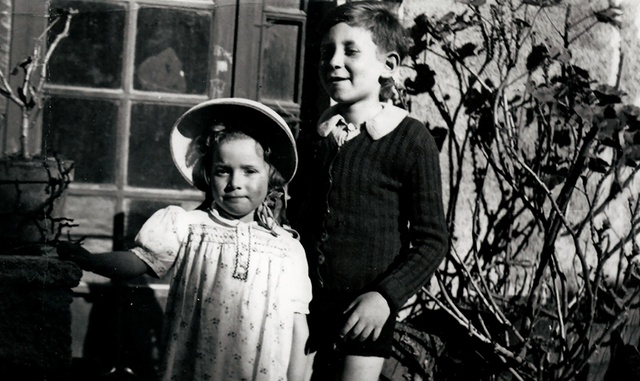 Billy Benbassat et Renée Alla en 1944