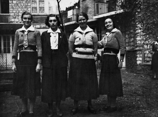 Micheline Bellair 1ere à droite