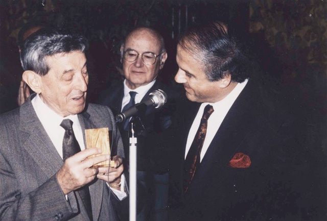 Paul Corazzi lors de la cérémonie