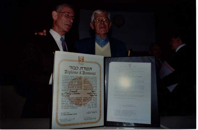 Mr LONDON et l'ayant droit René TRIGUEL