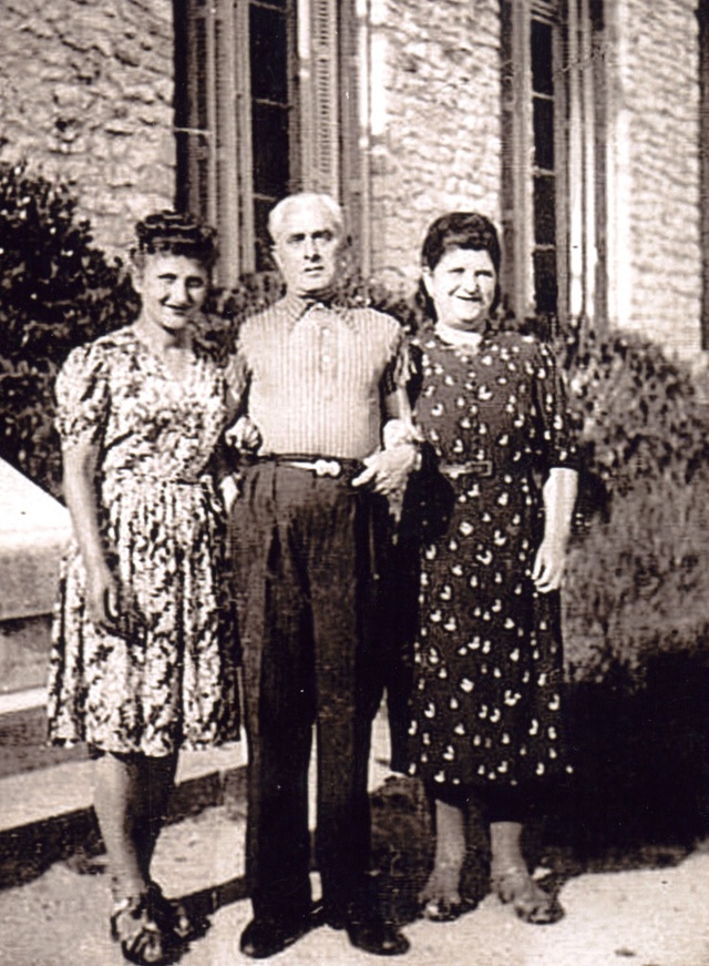 Hendla Hepner avec M. & Mme Hepner