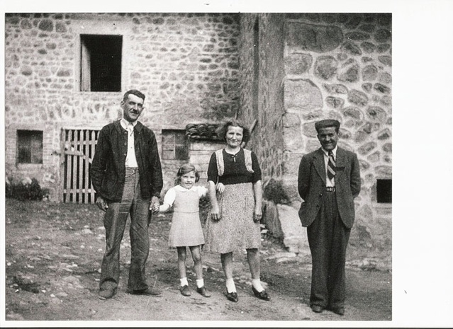 Louis IrèneLéa et Roger Petit 1956