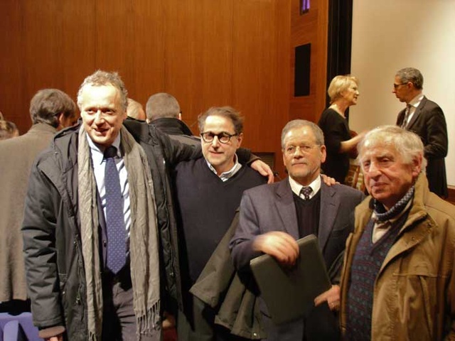 Cérémonie-Jeff Wittenberg journaliste France 2 avec Michel Chassagnot