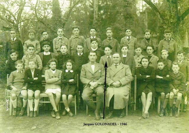 Jacques Goldnadel classe Emile-Maupas à Vire 1946