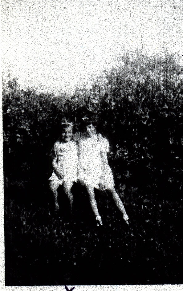 Odette en 1942, une des enfants sauvées