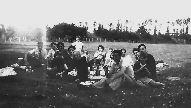 Pique-nique à Buzançais avec les Baranger