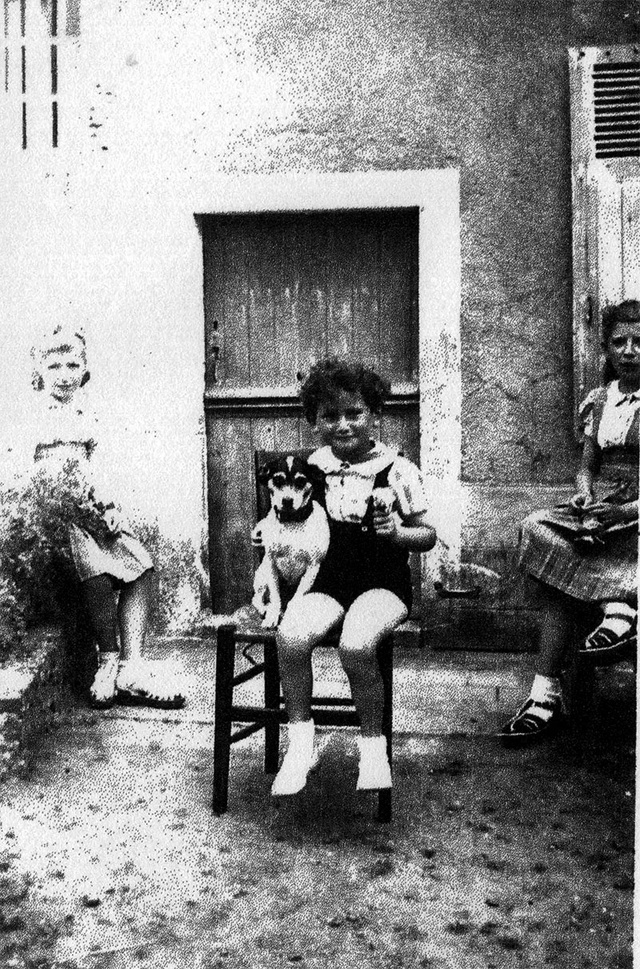 de gauche à droite, Nelly, Alberte Frydman