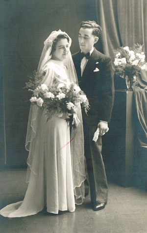Mathilde et Charles KHENAFFOU en 1938