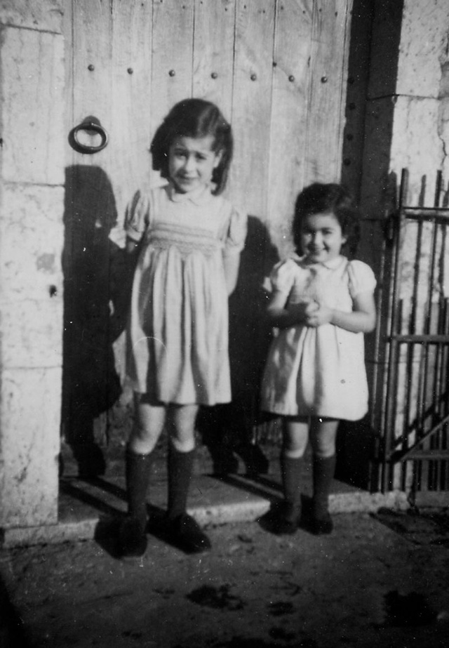 À la ferme des Boissery. Nicole et Anne