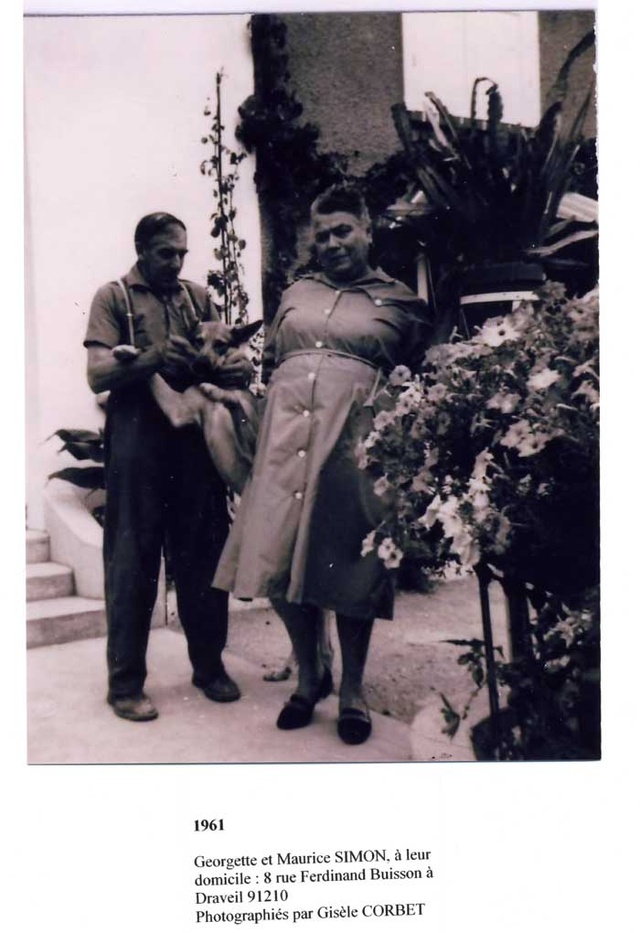 Georgette et Maurice Simon