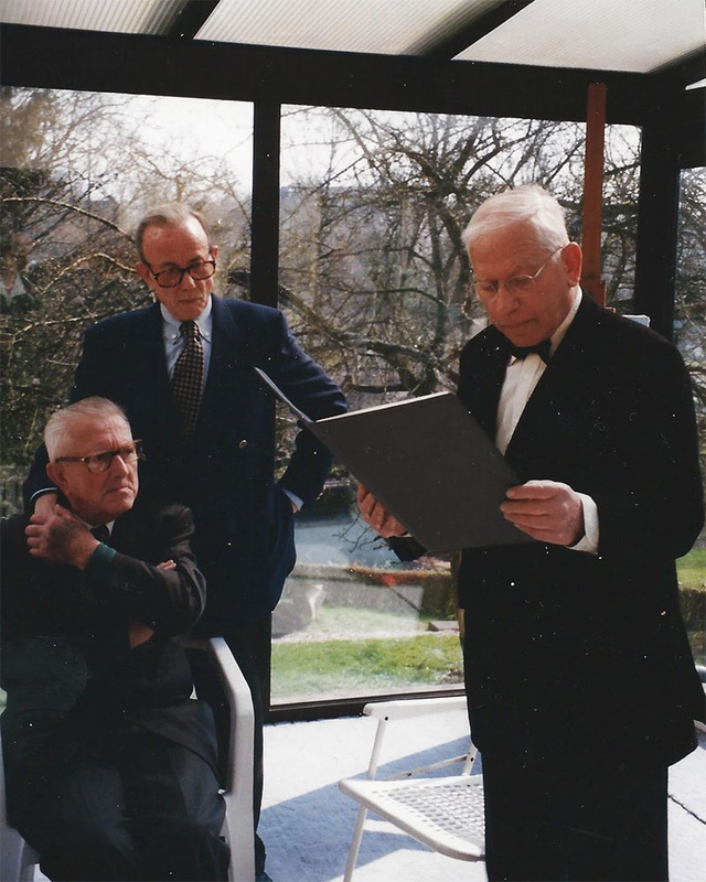 le sauveur et le sauvé le jour de la cérémonie