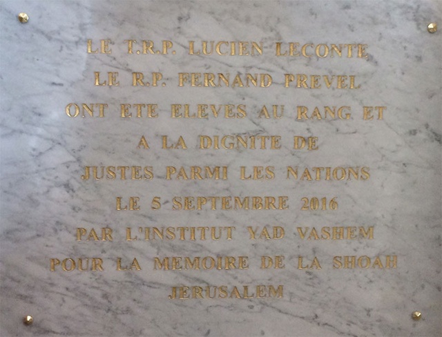 Plaque commémorative