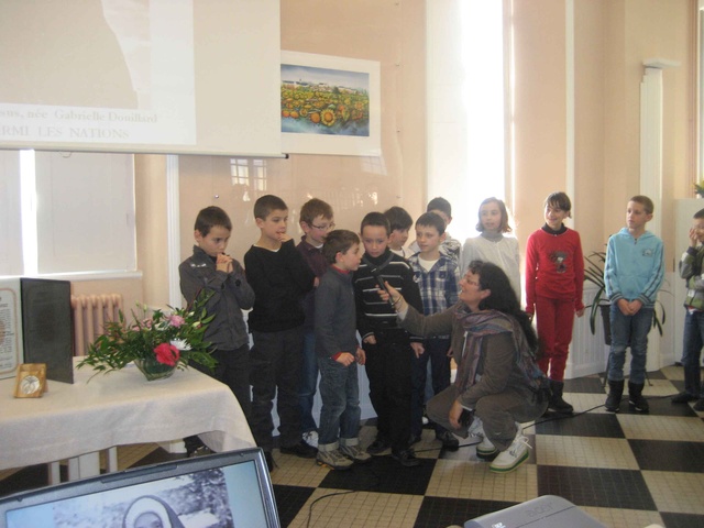 Les enfants de l'école Nazareth