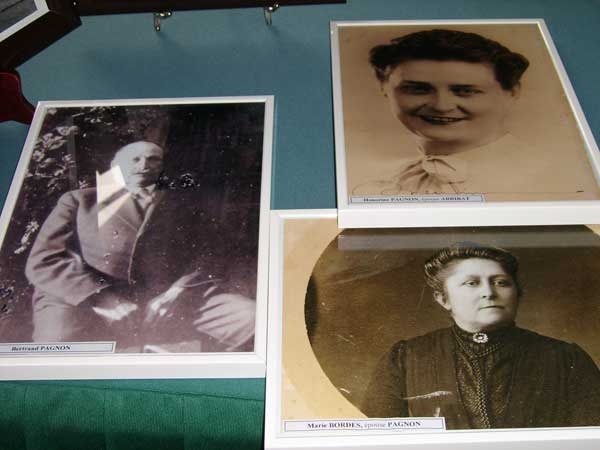 Bertrand et Marie Pagon , Honorine Abribat