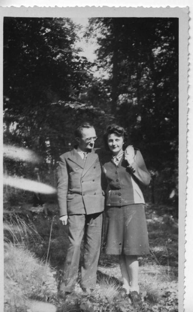Adrien et Simone CHAYE en 1944