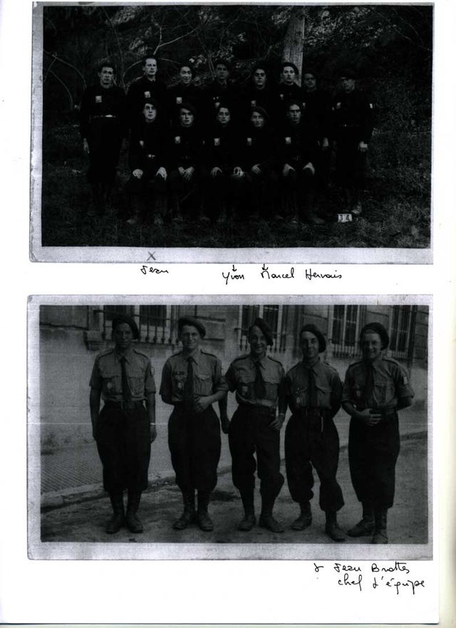 Marcel Hervais Jean Brottes et Yvon Hervais