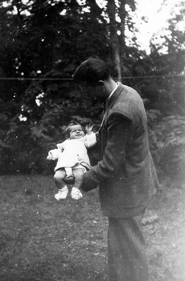 Edmond Deusy et sa fille Christiane