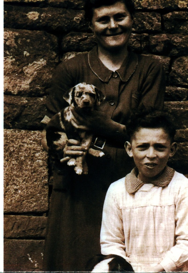 Sylvain avec Marguerite la fille des Paillard
