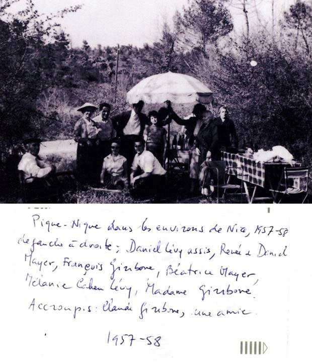 Pique-nique aux environs de Nice 