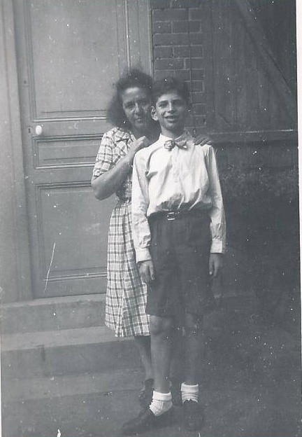 Marie Louise avec Albert