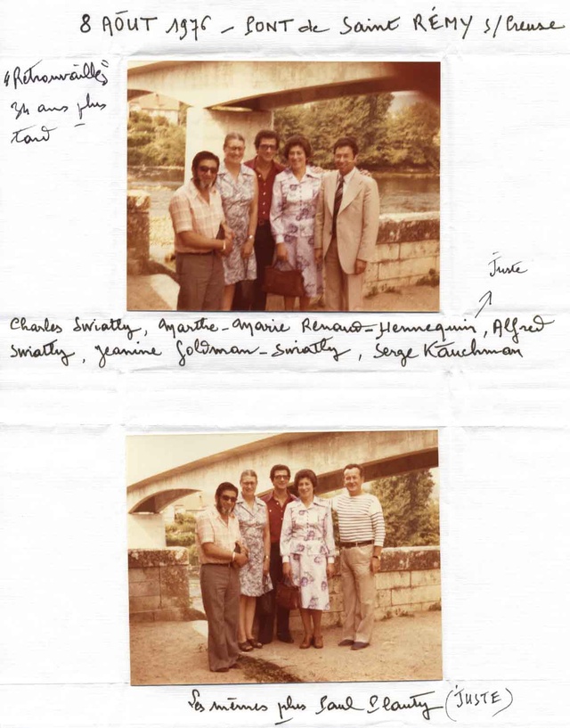 Paul PLANTY avec les sauvés