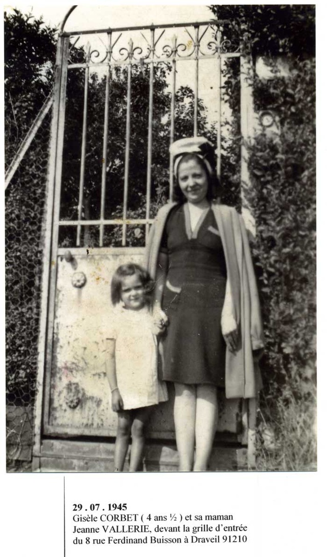 Gisèle Corbet et Jeanne Vallerie