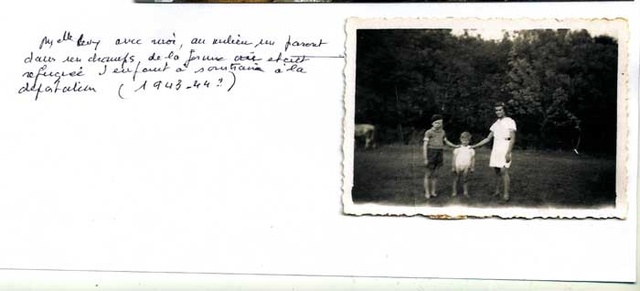 melle LEVY avec André Cherioux