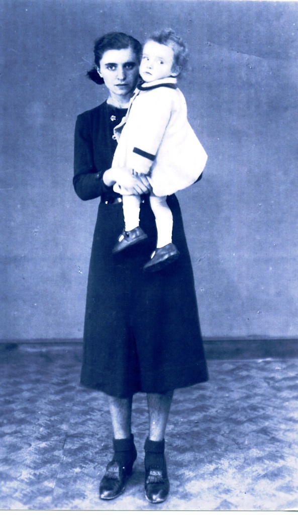 René HERSZAFT dans les bras de Blanche ROUVE