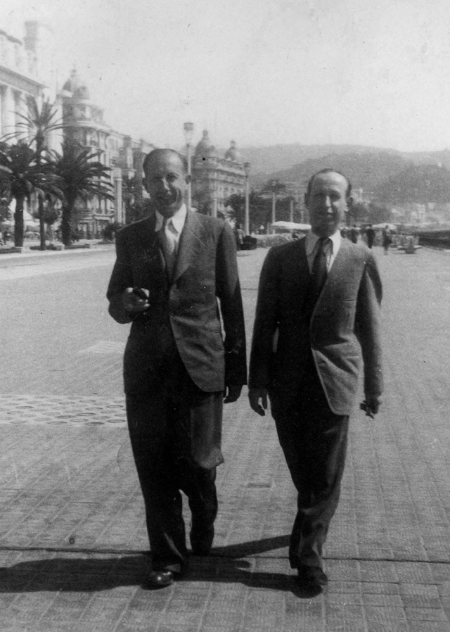 Israël Ortsman et son frère Oscar 