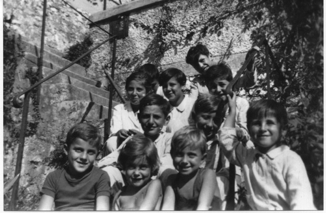 Nadia, Guy (en bas à droite), Eliane et Claude (en bas à gauche)
