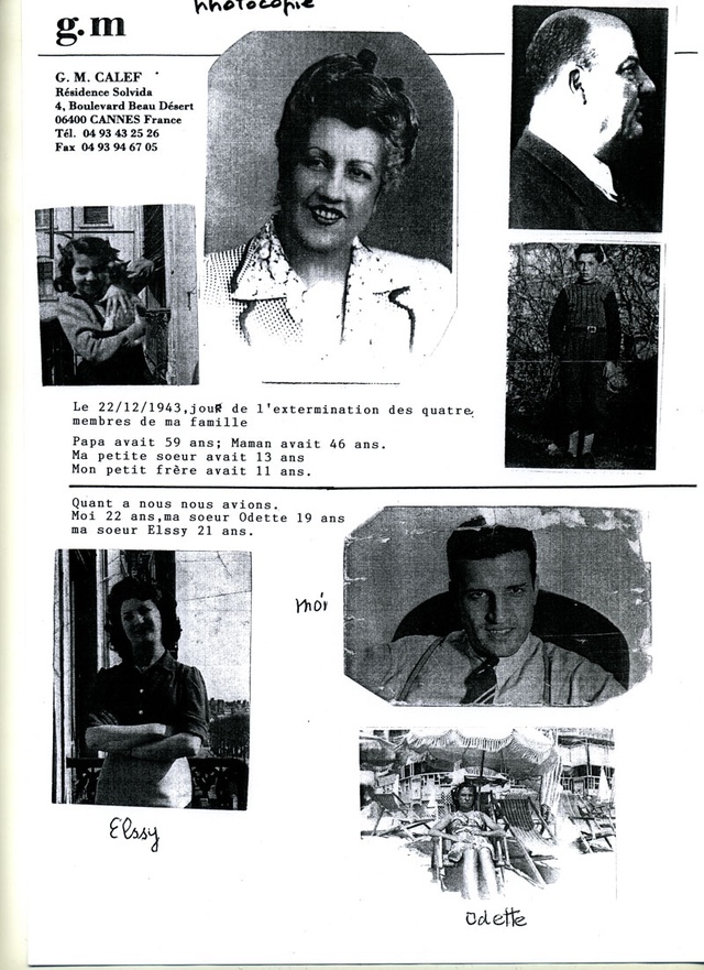 famille CALEF