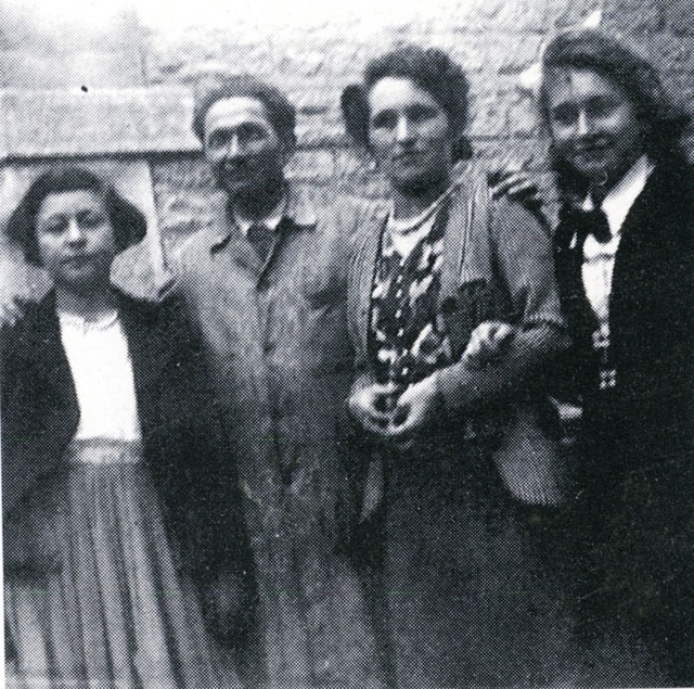 Louise, marcel Perrin, Raymonde et Jacqueline