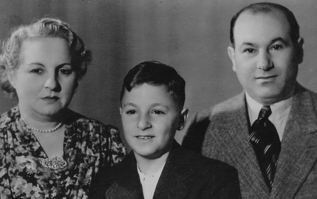 Famille Perelman Léon, Esther et Serge