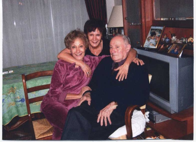 Denise CATTAN, Claudine PREZIOSO (les sauvées) et Jean Paul SOUBESTE