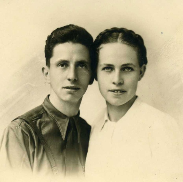 Roger et Esther MULLER en septembre 1944