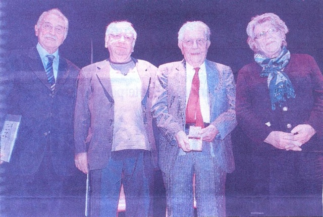 Les perosnnes sauvées lors de la cérémonie des Quenu