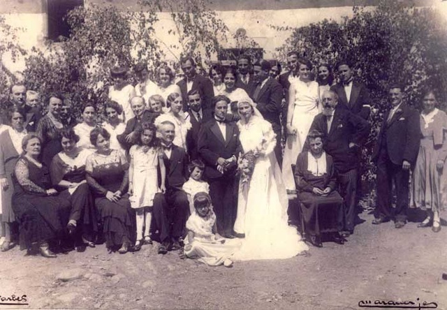 Mariage de Roger et Thérèse Breton