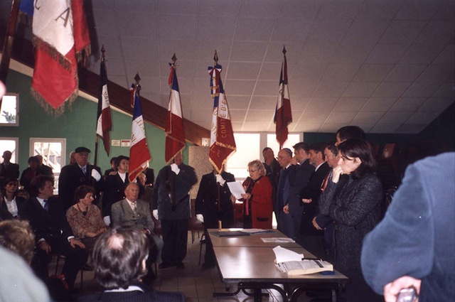 25 novembre 2007 cérémonie en l'honneur de Yvonne Maillard