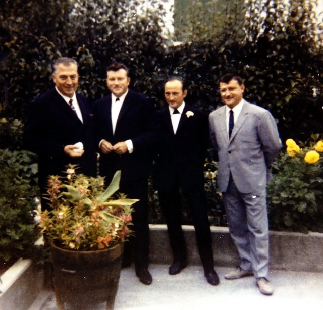 Les 4 enfants CUGNET de gauche à droite Paul Pierre Roger et Henri