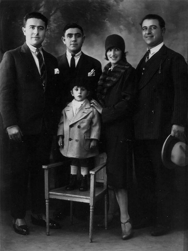 En 1930, Famille Pojzmann, Jean a 3 ans